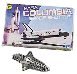 Dollhouse Miniature Space Shuttle W/Box